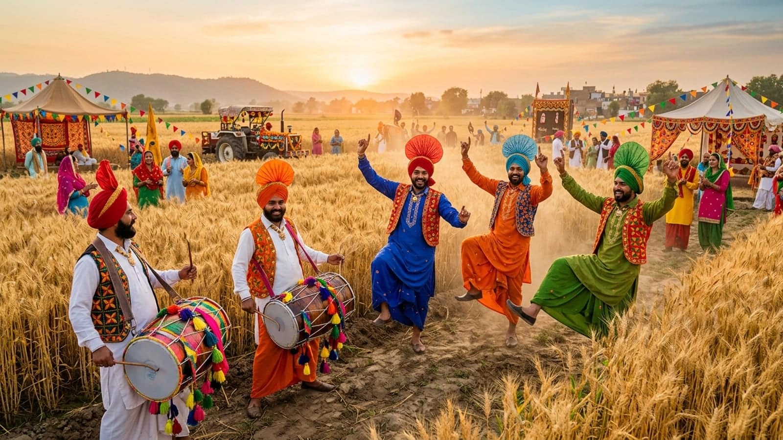 Baisakhi celebration in India