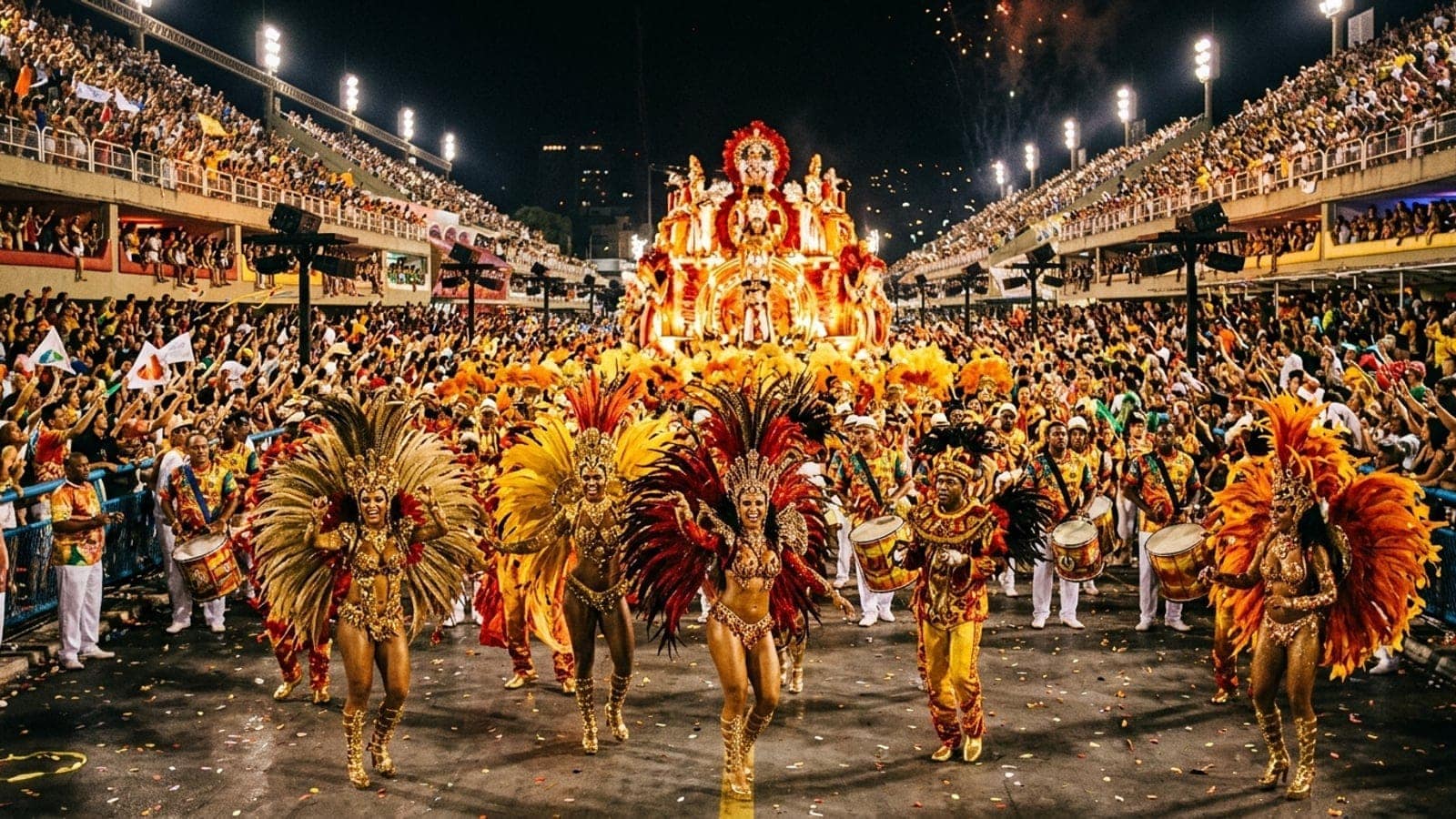 Carnival celebration in Brazil