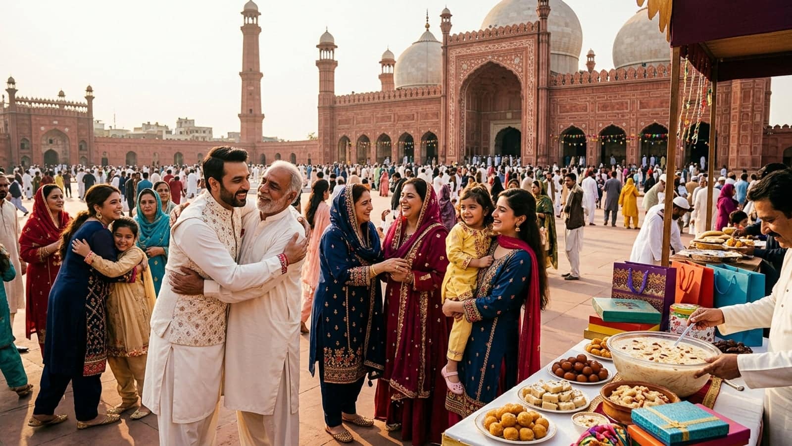 Eid ul-Fitr celebration in Pakistan