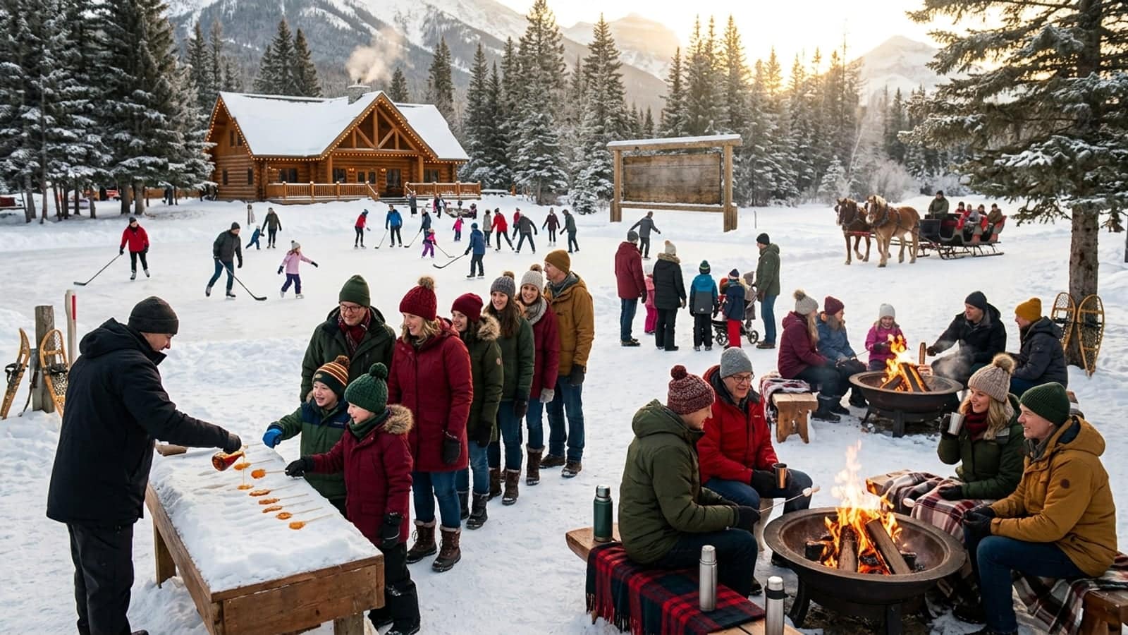 Family Day celebration in Canada