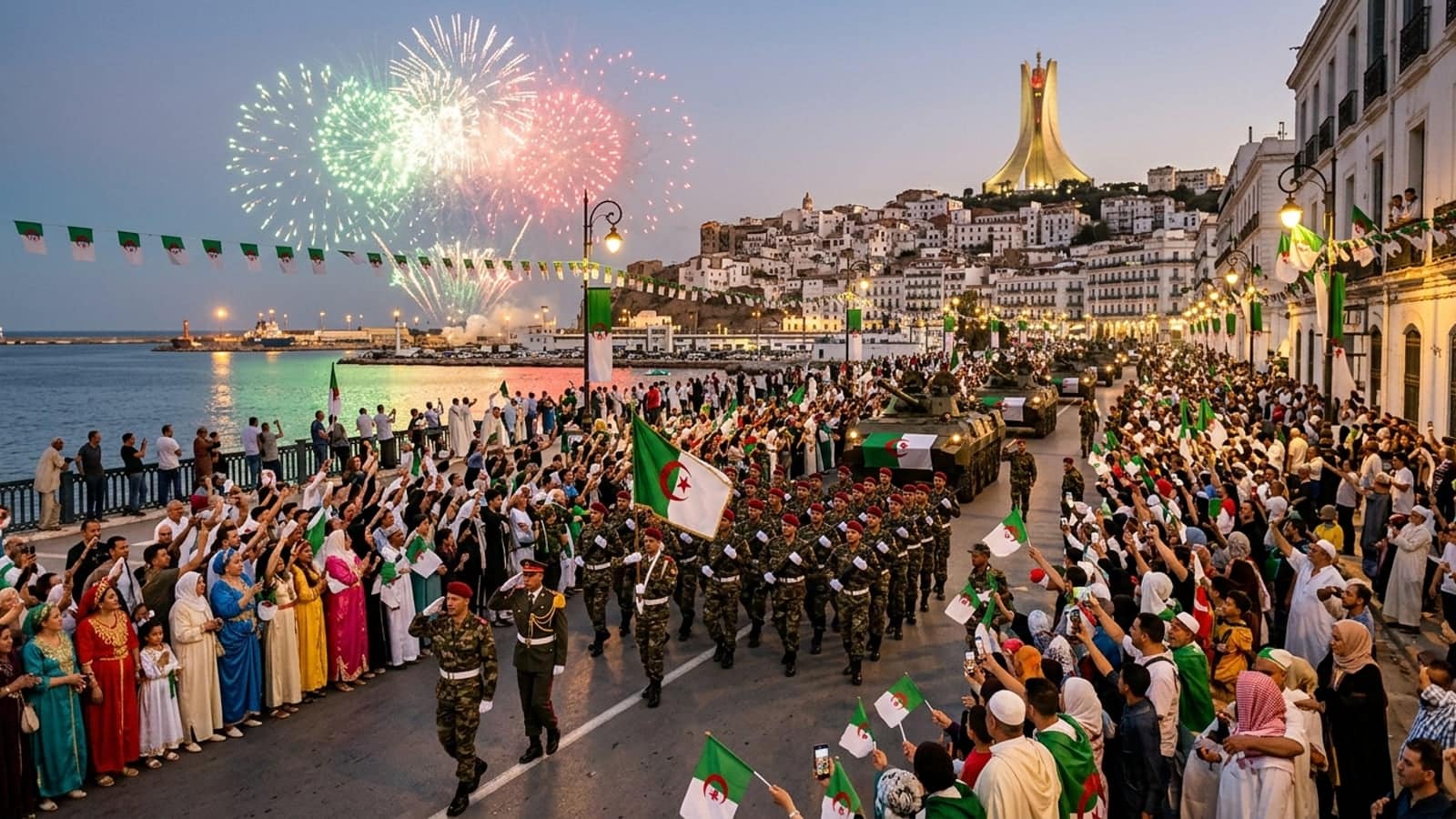 Independence Day celebration in Algeria