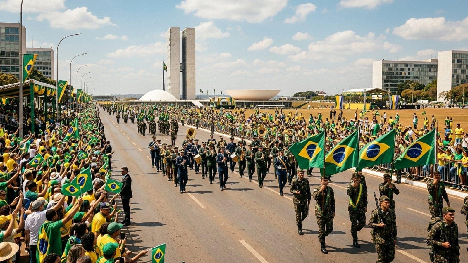 Independence Day celebration in Brazil