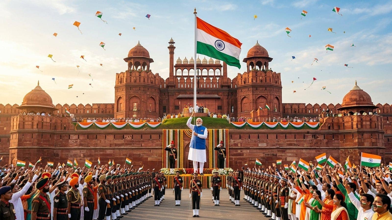 Independence Day celebration in India