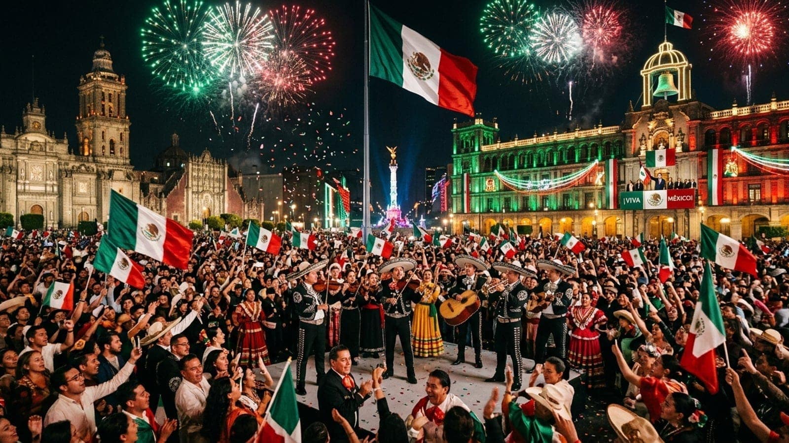 Independence Day celebration in Mexico