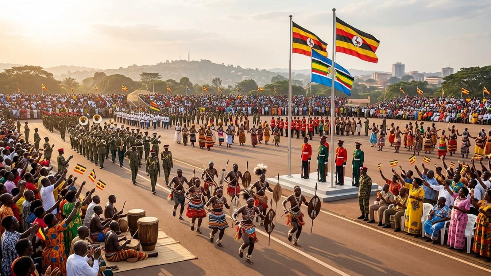 Independence Day celebration in Uganda