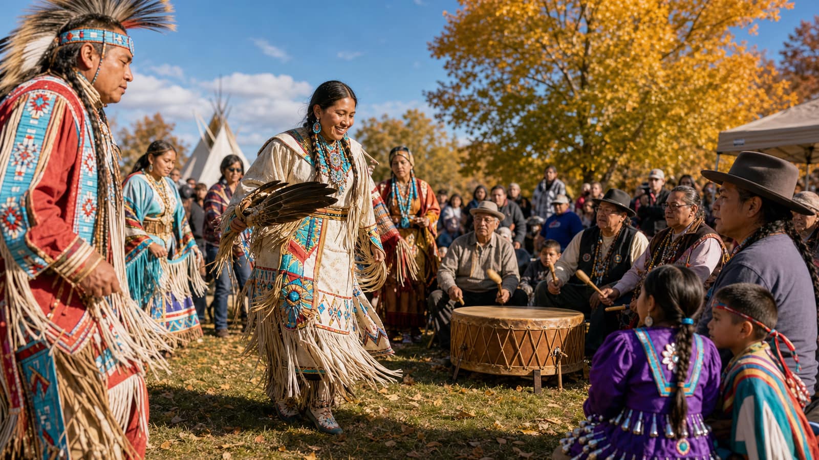 Indigenous Peoples' Day celebration in United States