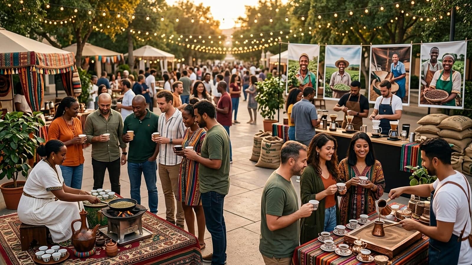 International Coffee Day celebrations around the world