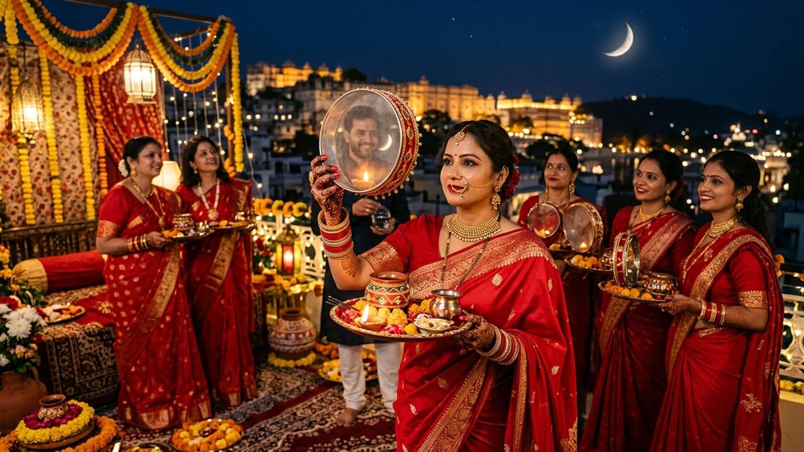 Karva Chauth celebration in India