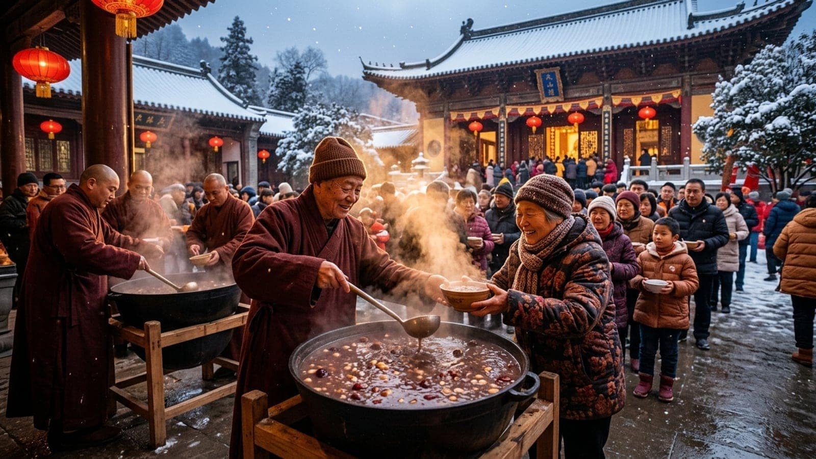 Laba Festival celebration in China