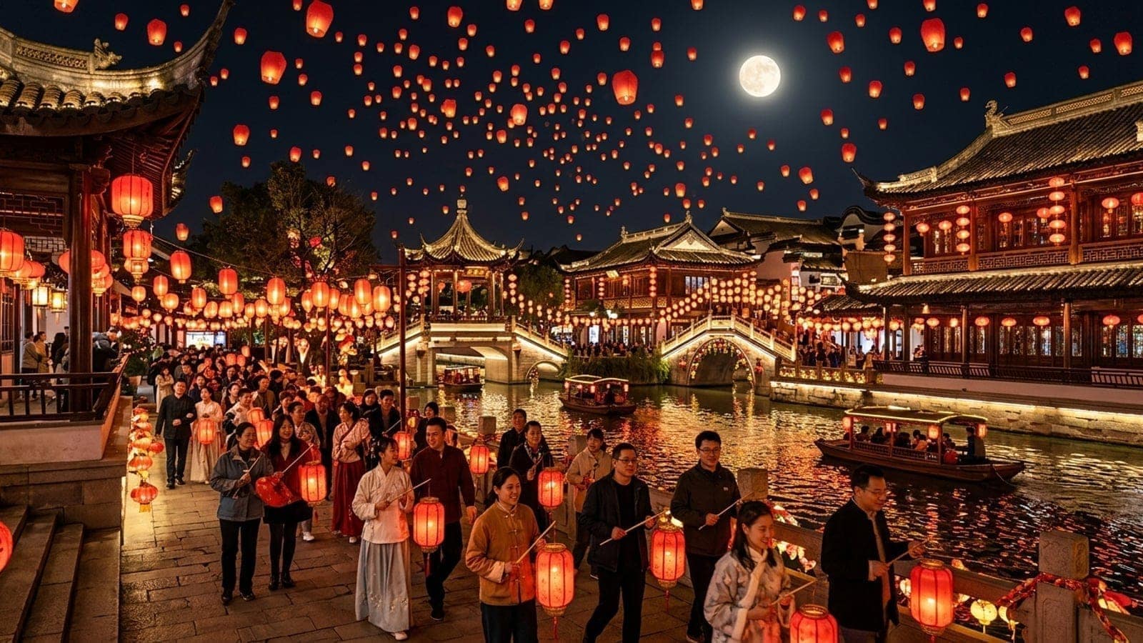 Lantern Festival celebration in China