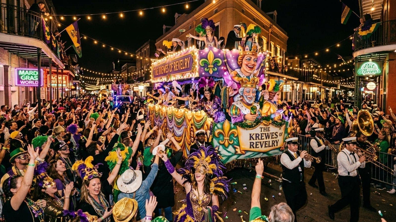 Mardi Gras celebration in United States