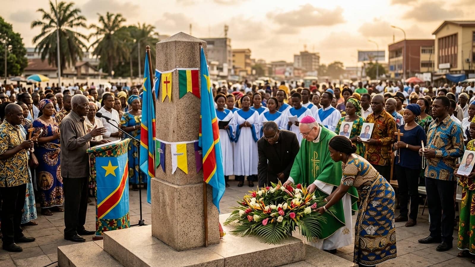 Martyrs' Day celebration in Democratic Republic of Congo