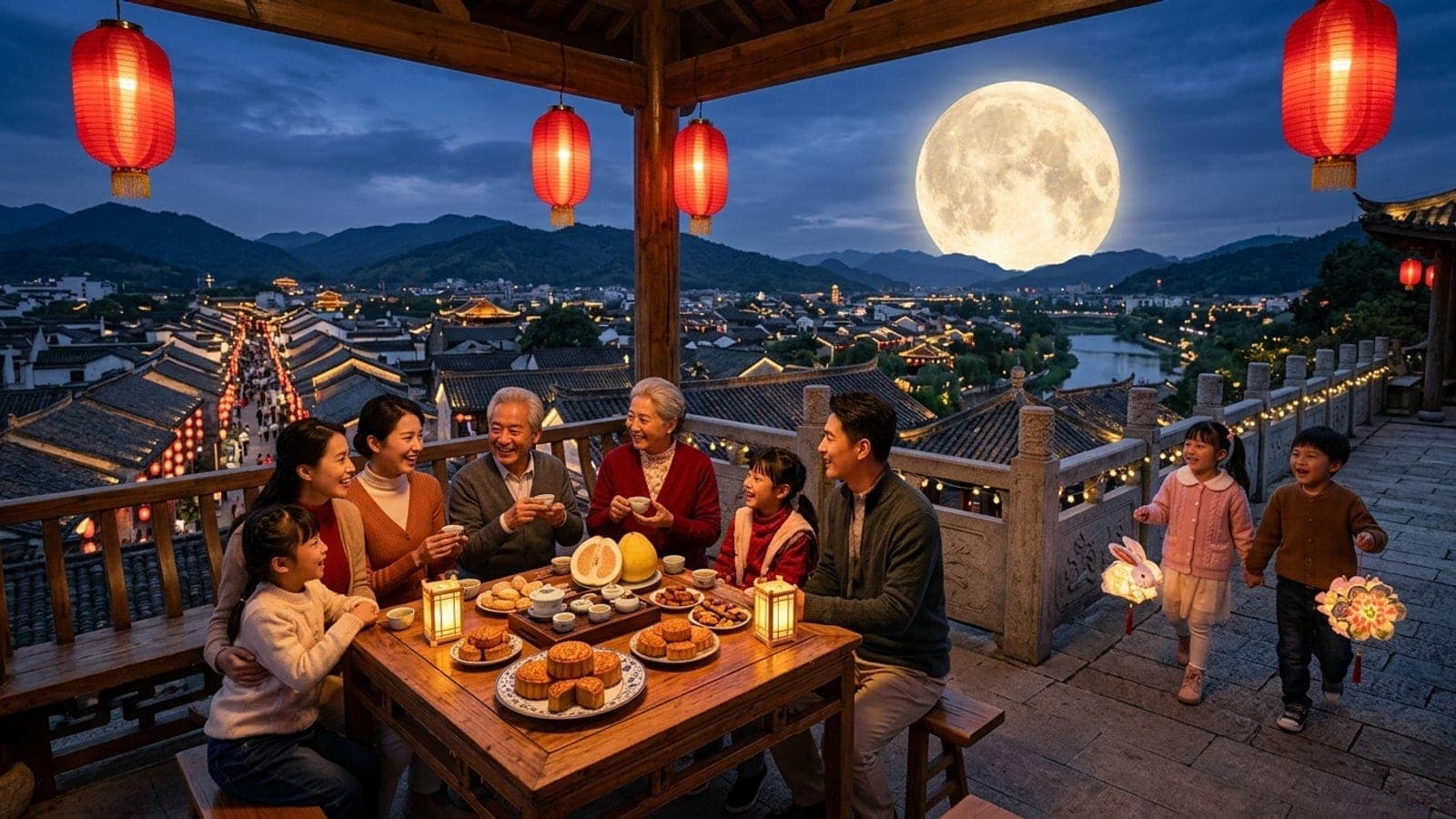 Mid-Autumn Festival celebration in China