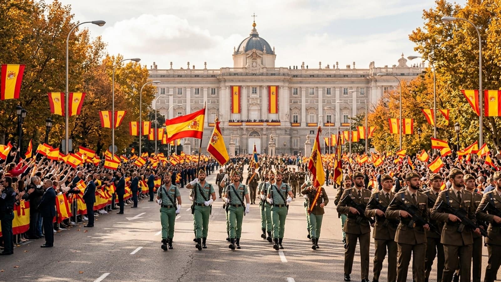 National Day celebration in Spain