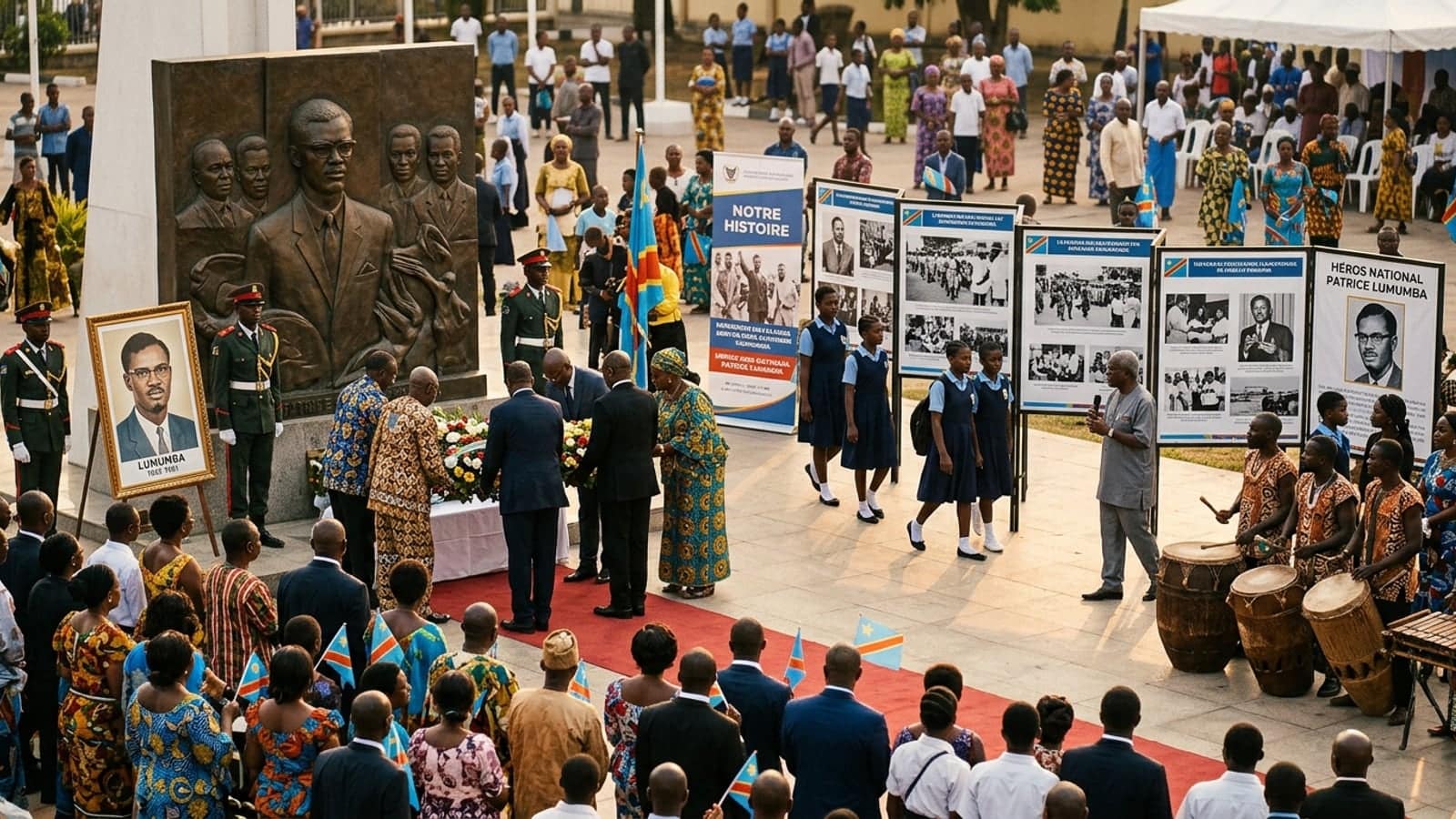 National Heroes' Day celebration in Democratic Republic of Congo