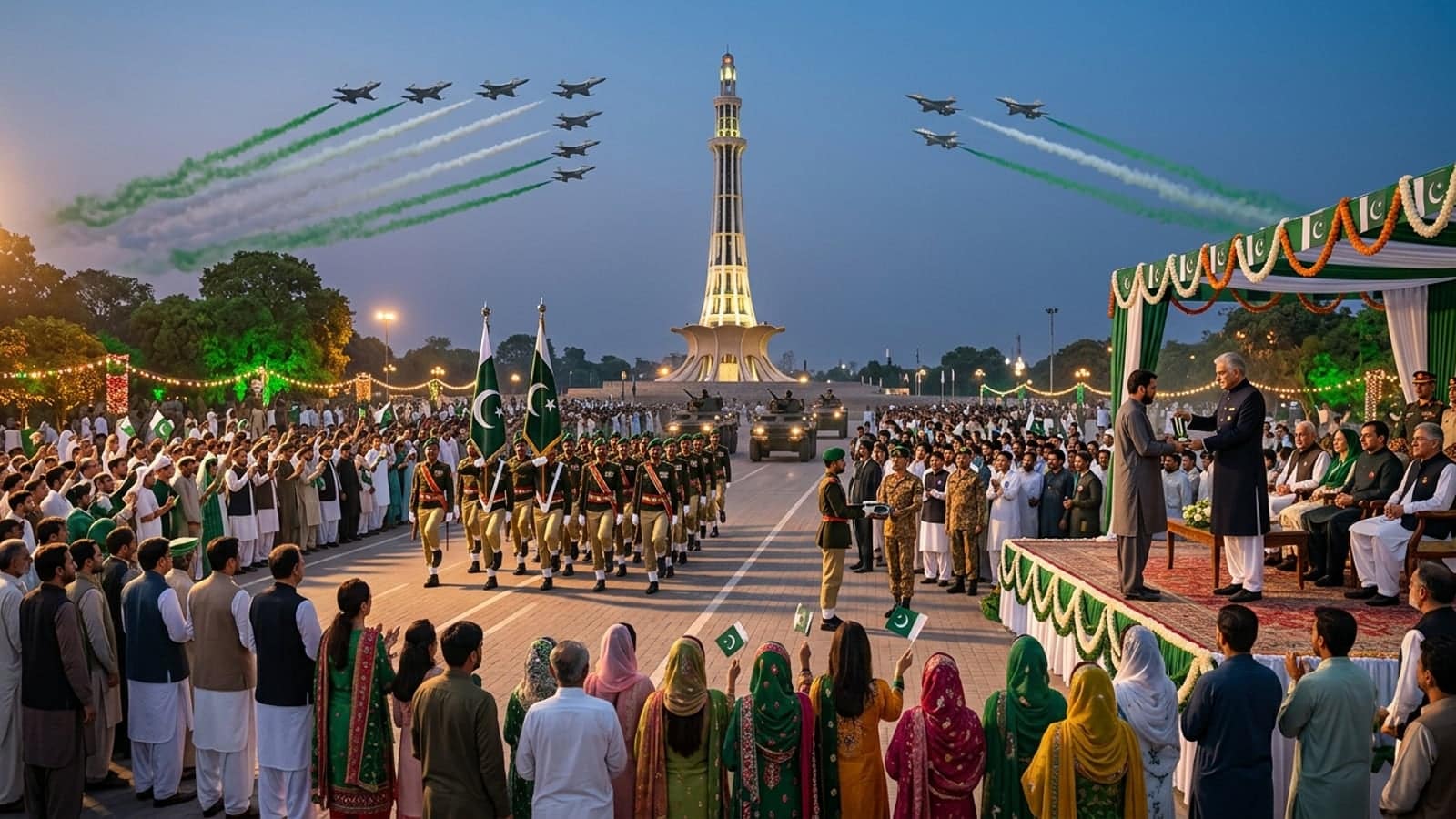 Pakistan Day celebration in Pakistan