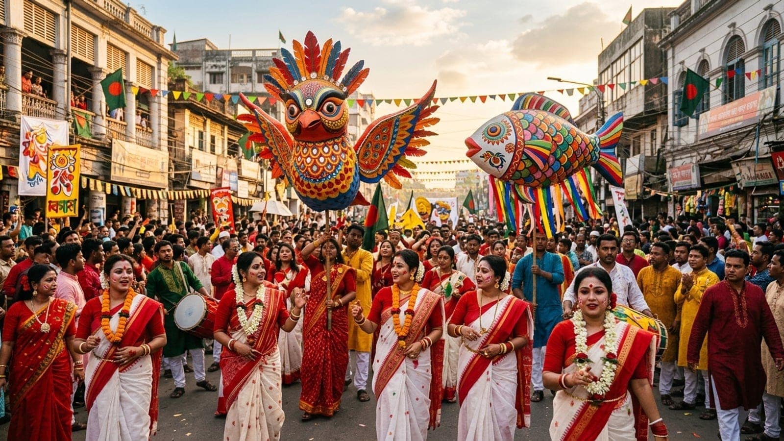 Pohela Boishakh celebration in Bangladesh
