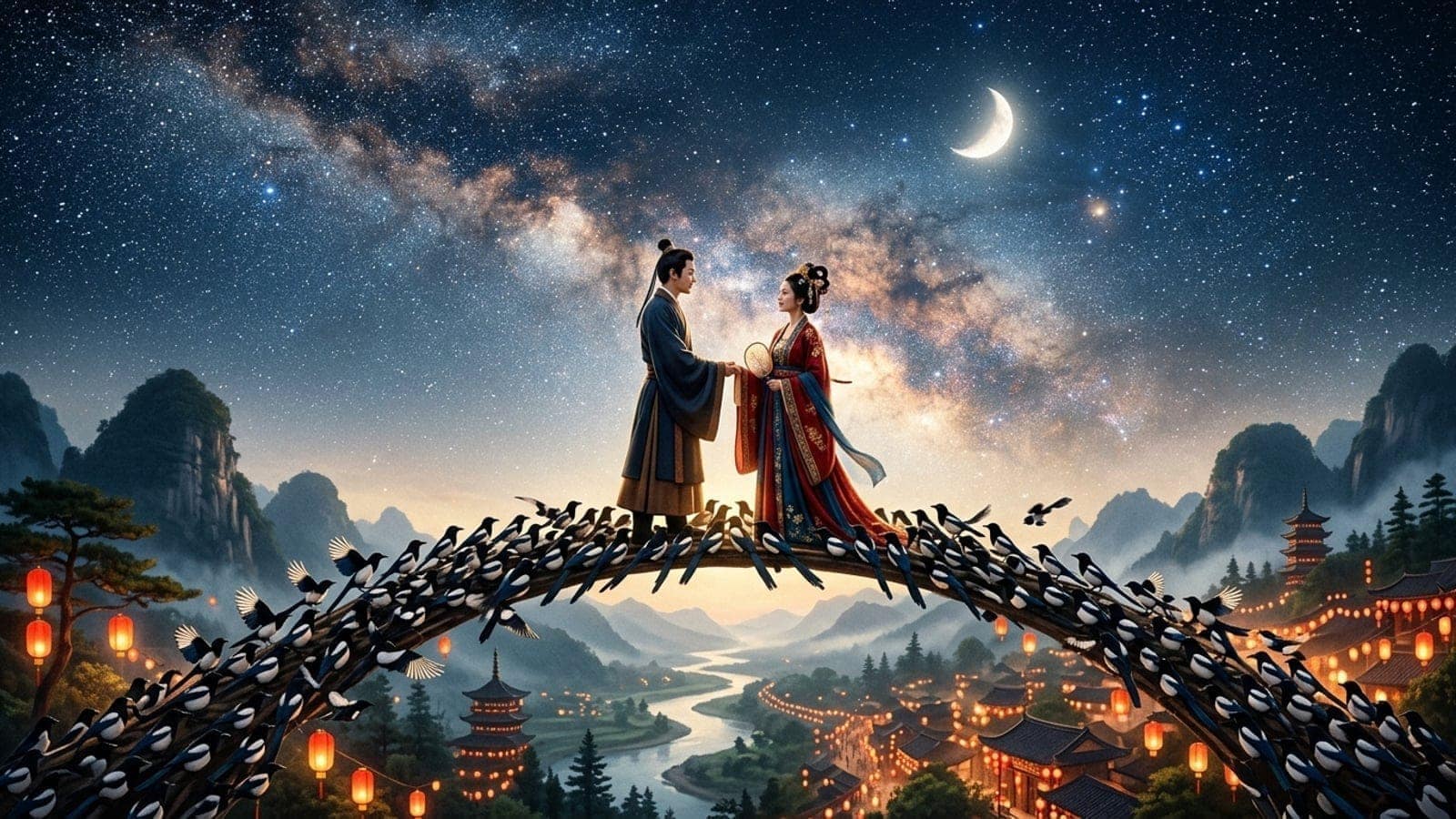 Qixi Festival (Chinese Valentine's Day) celebration in China