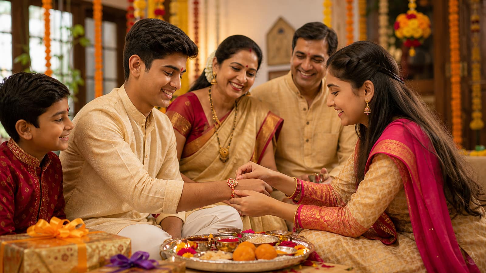Raksha Bandhan celebration in India