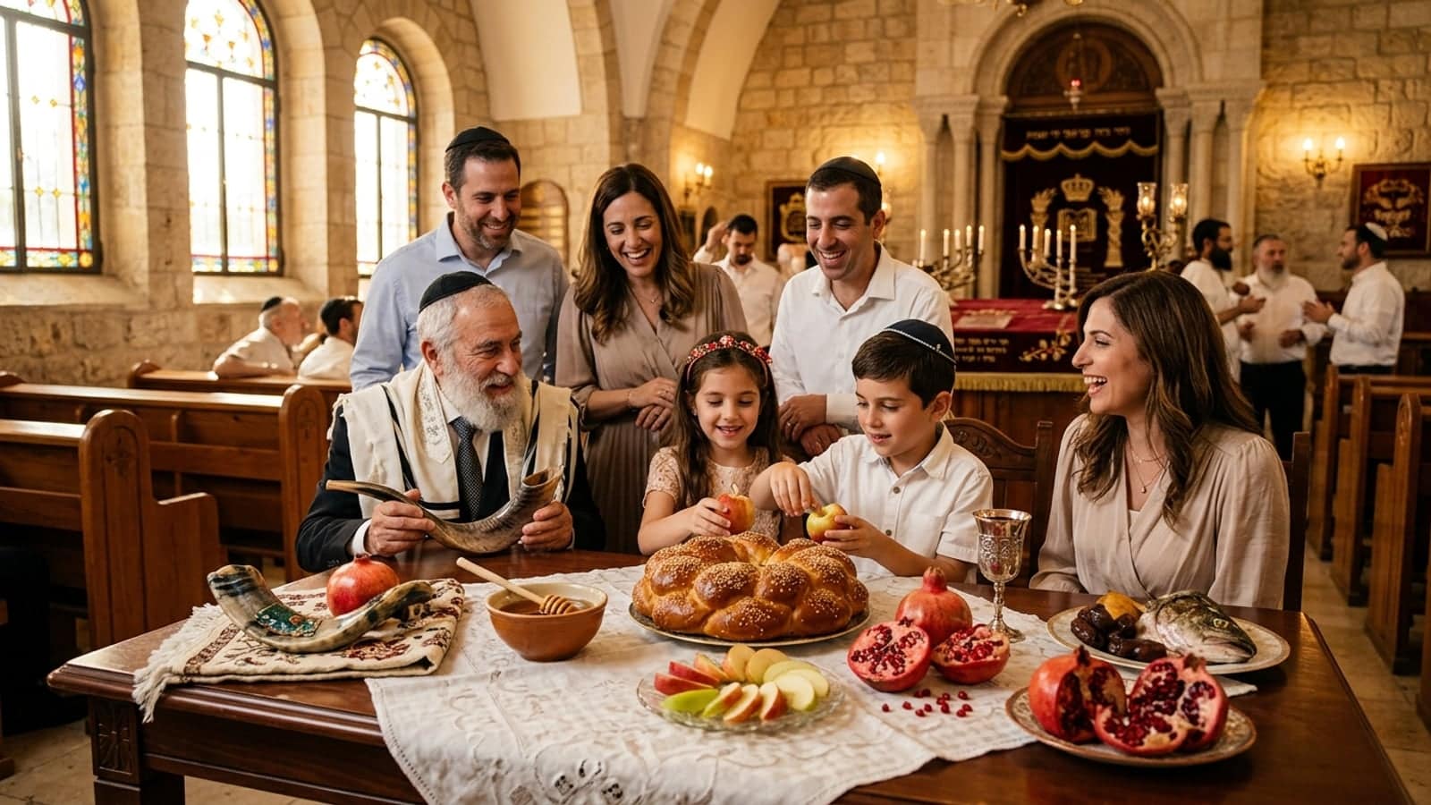 Rosh Hashanah celebration in Israel