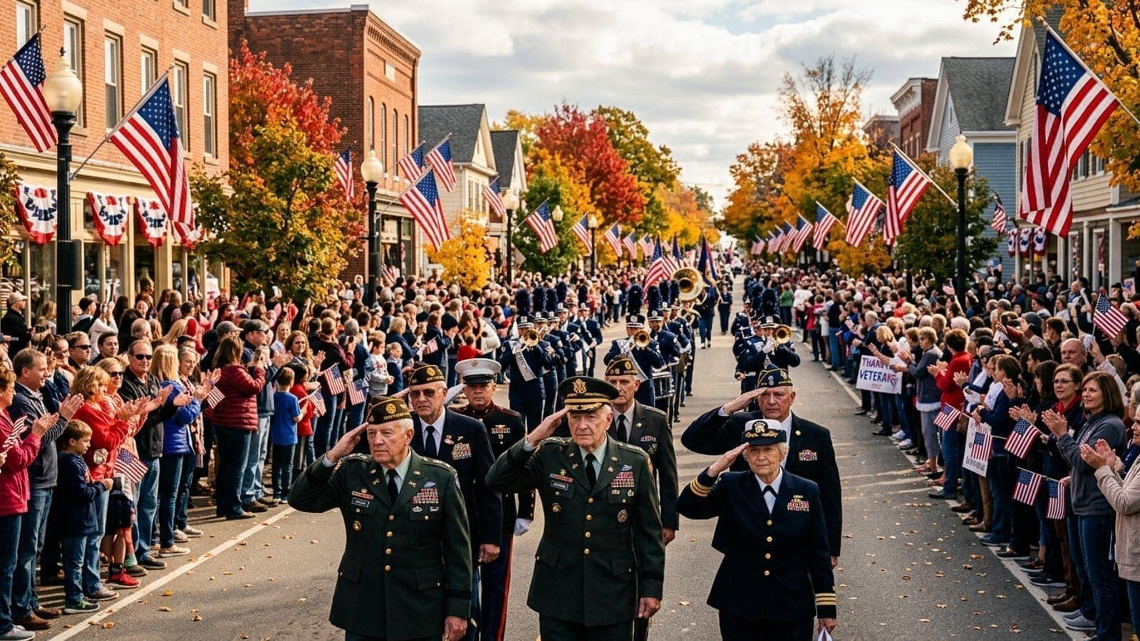 Veterans Day celebration in United States