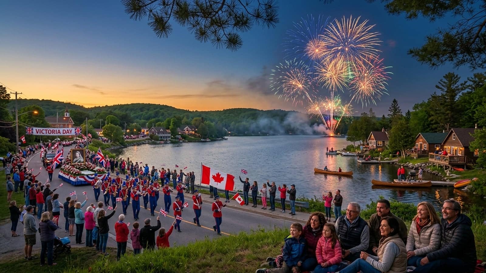 Victoria Day celebration in Canada