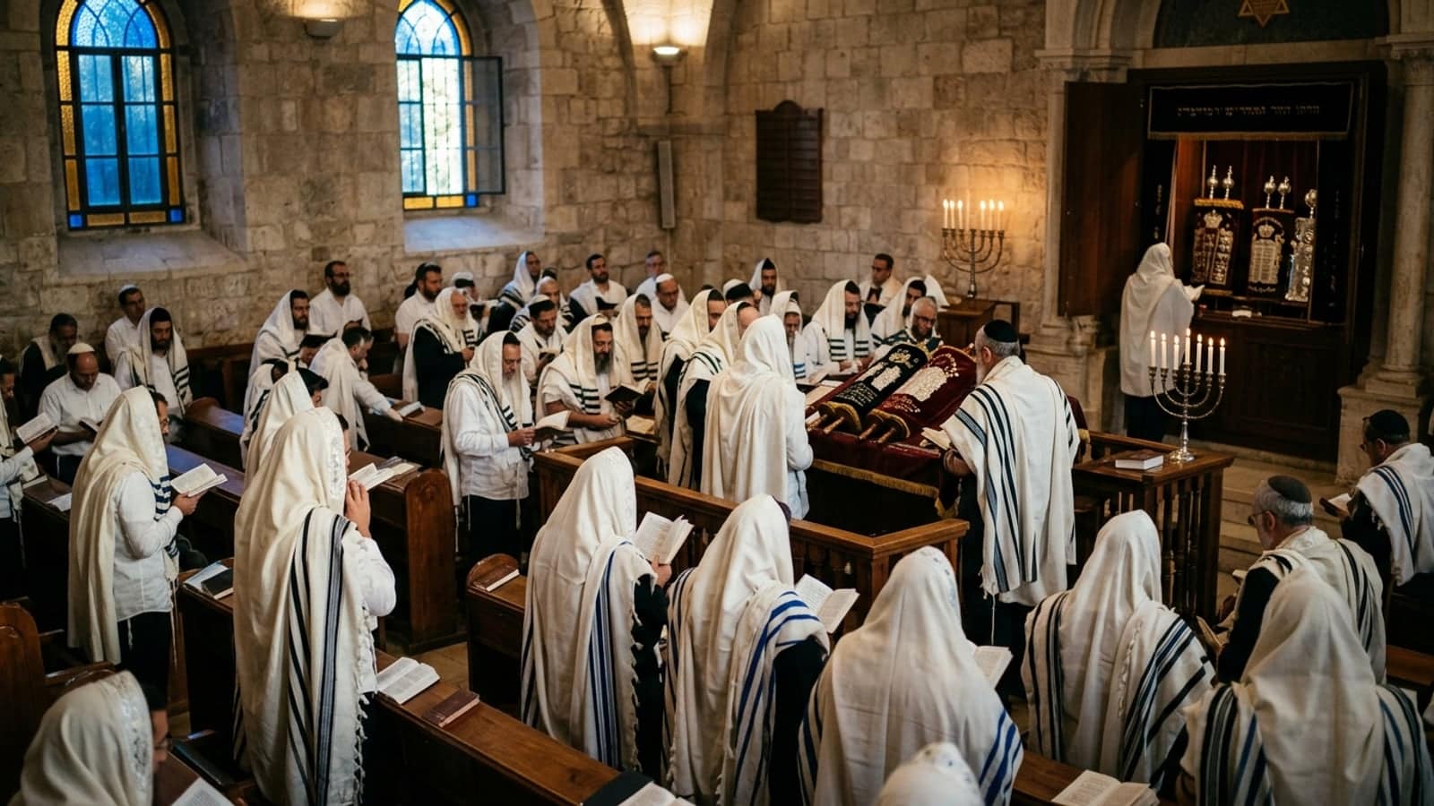 Yom Kippur celebration in Israel